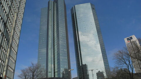Hochhäuser in Frankfurt am Main Das Bild zeigt Hochhäuser in Frankfurt am Main.