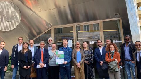 Bild einer Besuchergruppe